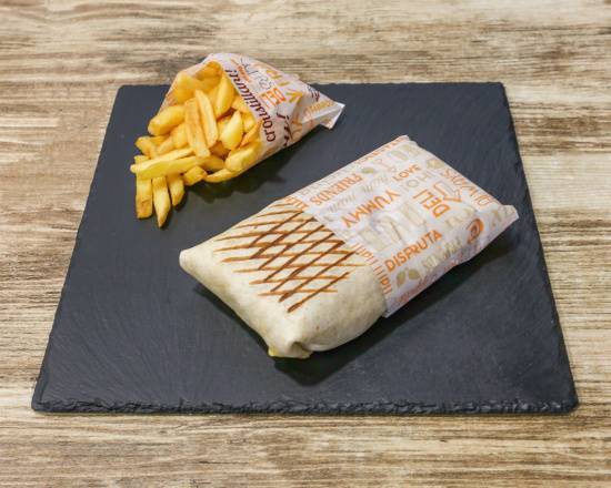 Tacos maison et frites du Queen's Fast Grill à Le Luc-en-Provence